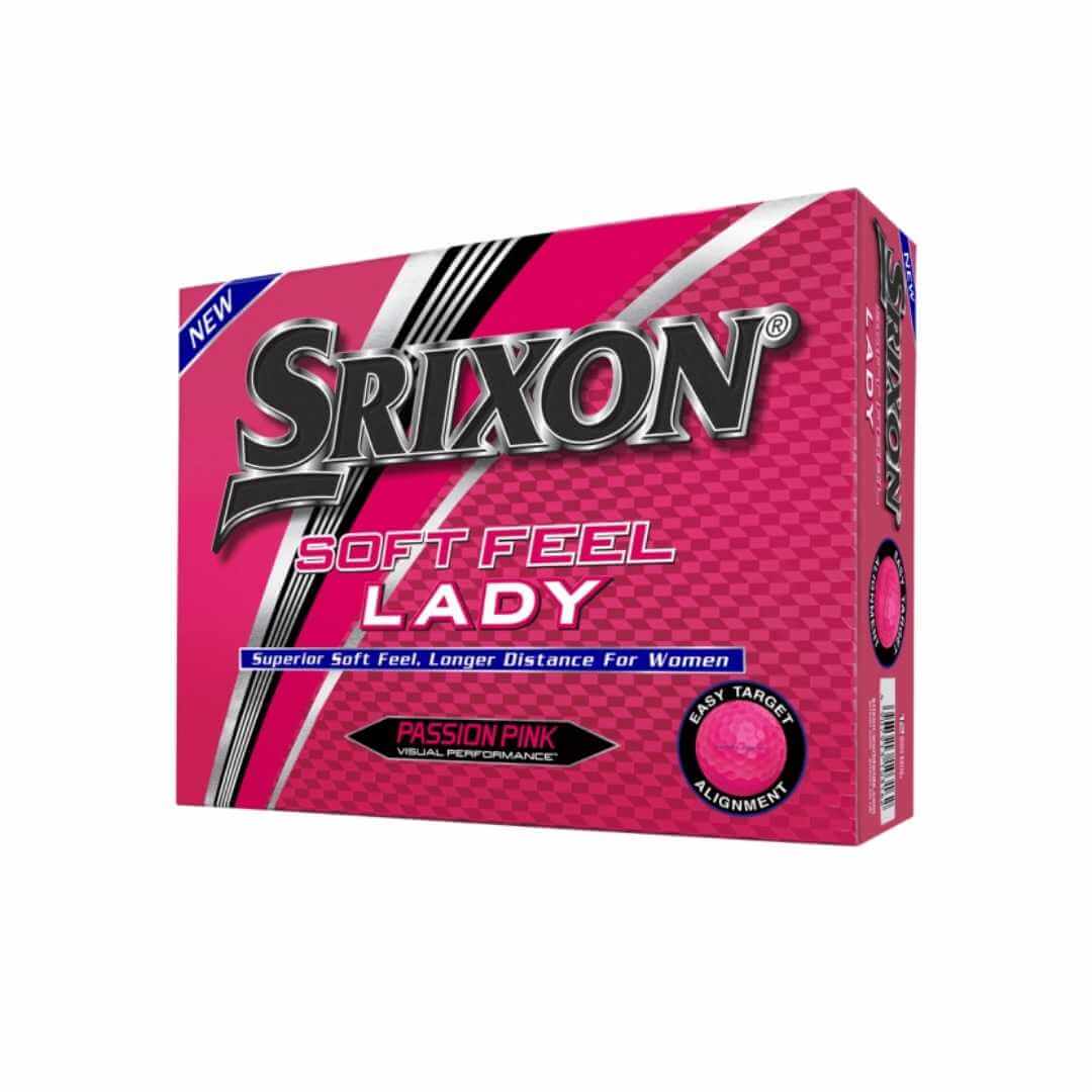 Srixon Soft Feel Lady 2018 Golf Balls - Pink