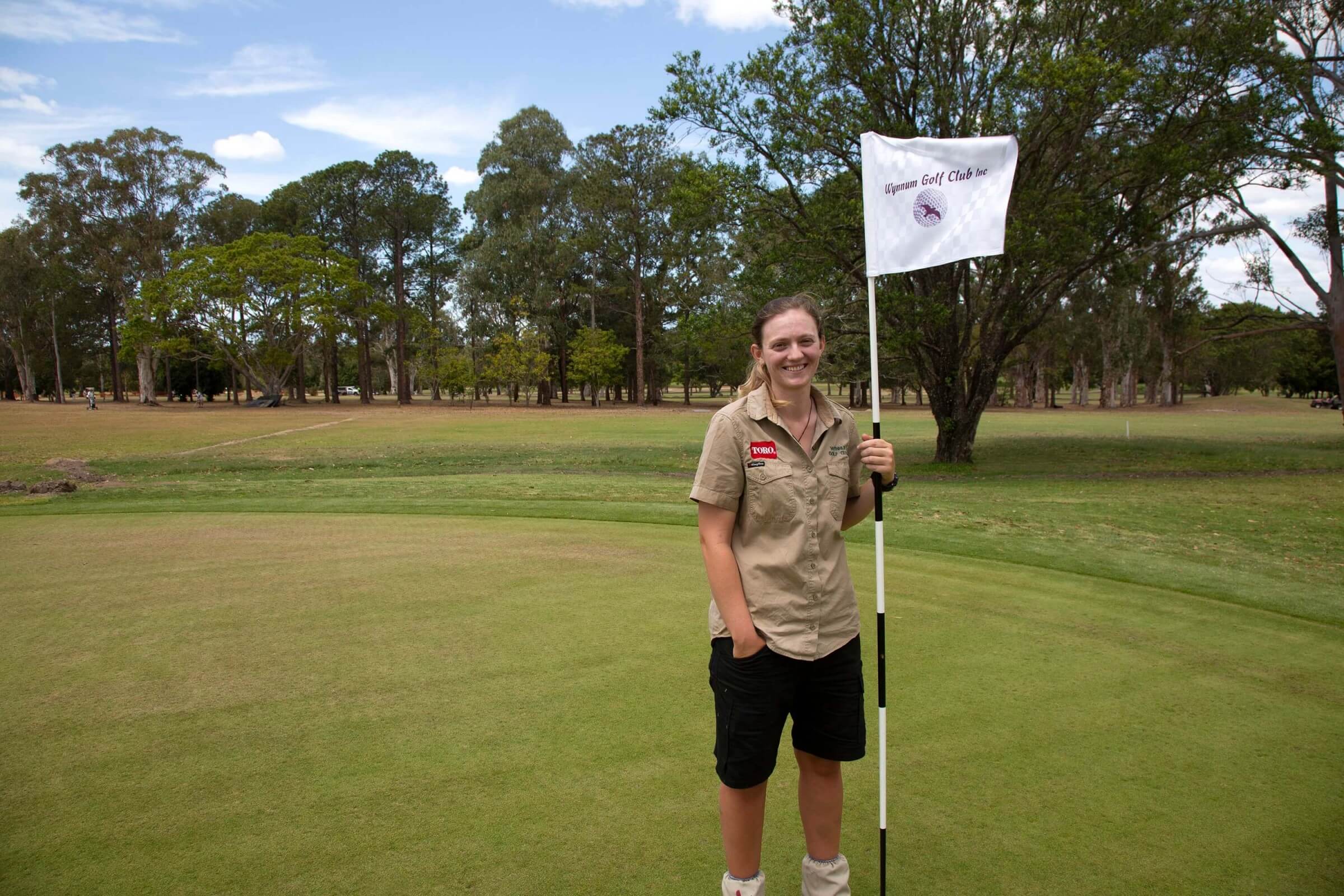 Greenkeeper Goals - TAFE Queensland Puts Tahlia on the Right Course